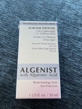 Algenist Sublime Defense Ultra Lightweight UV Defense Fluid SPF50